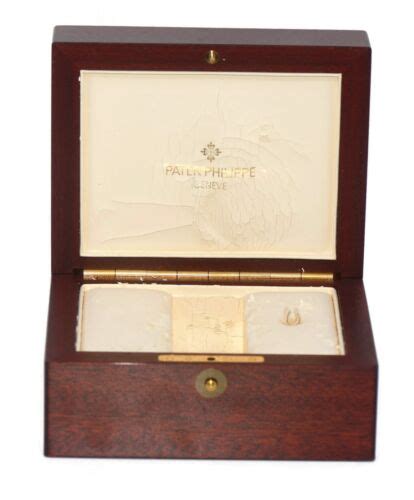 ebay authentic patek philippe wood watch box|watch philippe patek price.